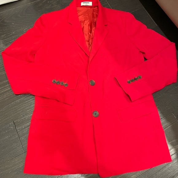 Babaton Demy Blazer XXS Red - Picture 2 of 5